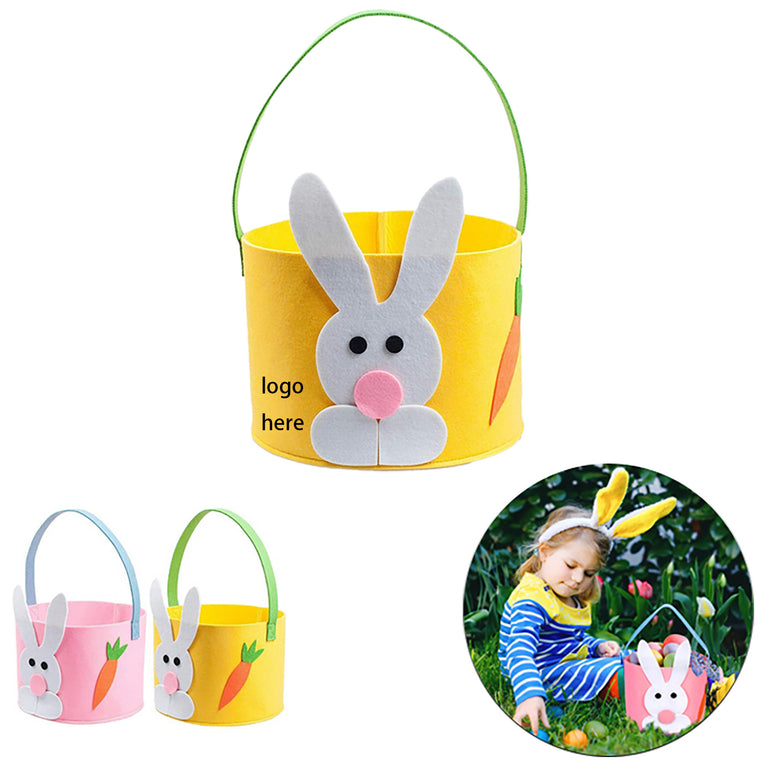 Bunny Felt Basket
