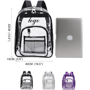Transparent Casual Backpack