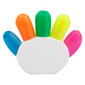 Palm-Shaped 5-Color Highlighters