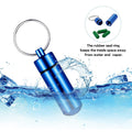 Aluminum Alloy Mini Pill Case Keychain