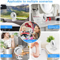 Plastic Mini Portable 360 Degree Rotation Clip On Fan