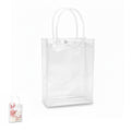 Thickened Pvc Transparent Plastic Gift Bag With Handle