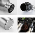 Single Walled Stainless Steel Sports Water Bottle