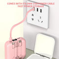 5000mAh Portable Mini Power Pack With Cosmetic Mirror