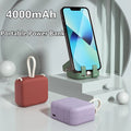4000mAh Portable Back Clip Mini Power Bank