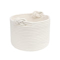 Customizable Handwoven Storage Basket With Knots