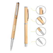 Bamboo Ballpoint Pen With Sleeve