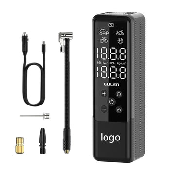 Multifunctional Tire Inflator with Tire Pressure Gauge