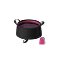 Collapsible Portable Wash Basin With Storage Case