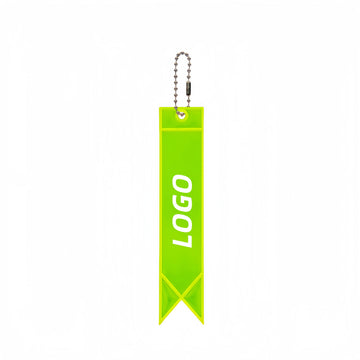 Reflector Tag Pendant Reflective Safety Keychain Gear