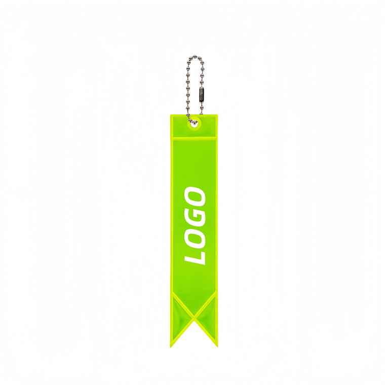 Reflector Tag Pendant Reflective Safety Keychain Gear