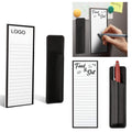 Magnetic Note Pad For Fridge With Pen Holder