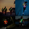 High Visibility Reflective Sash For Walking At Night