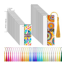 Rectangular Mdf Bookmark With Tassel