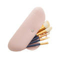 Portable Silicone Makeup Brush Bag With Magnetic Buckle