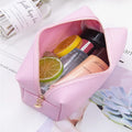 Waterproof PU Leather Cosmetic Bag