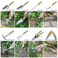 9 Piece Stainless Steel Gardening Hand Tools Set
