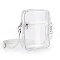 PVC Clear Crossbody Bag Messenger Bag Stadium Approved