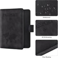 PU Leather Rfid-Blocking Passport Cover