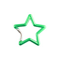 3 2/3'' Star-Shaped Carabiner Key Chain