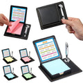 PU Leather Sticky Note Holder Set