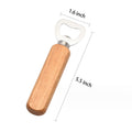Rubber Wood Handle Bottle Lifter
