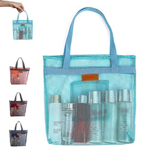Outdoor Collapsible Portable Mesh Quick Dry Beach Shower Bag
