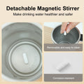 13Oz Rechargeable  Stainless Steel Stirring Coffee Mug