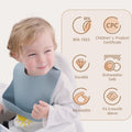 Non-Toxic Silicone Baby Bib