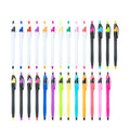 Plastic Push Ballpoint Pen