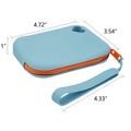 Rectangle Silicone Coin Wallet With Zipper
