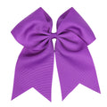 Solid Colored Cheer Bow Headband