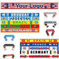 Custom 2026 World Cup Fan Scarves