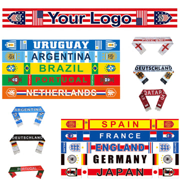 Custom 2026 World Cup Fan Scarves