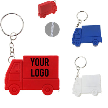 Truck Shape Tape Measure With Key Chain