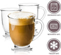 Clear Coffee Cups with Handles