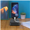 Cell Phone Stand With Wireless Bluetooth Speaker