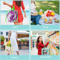 Pvc Clear Stadium Tote Bag