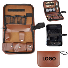 Leather Organizer Pouch for Golf Accessories