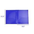 A4 Size Plastic File Folder With Pockets
