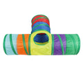 S-Shaped Folded Pet Tube With Interactive Peephole