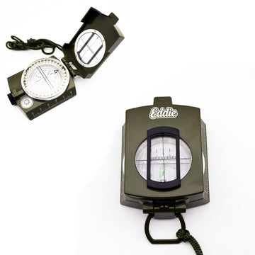 Professional Metal Luminous Military Compass