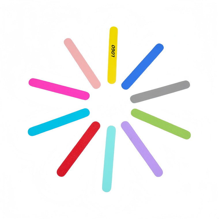 Dual Color Flexible Nail File Polishing Strips Nail File