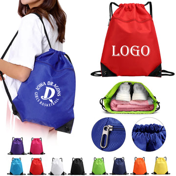 Oxford Sports Drawstring Backpack Bag