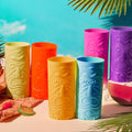 24Oz Halloween Face Plastic Tiki Cups