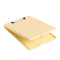 Folder Clipboard With Storage Compartment & Low Profile Clip