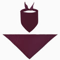 Polyester Full Color Triangle Pet Bandanna (25"x17"x17")