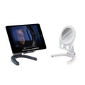 ABS Desktop Folding Phone Holder Stand With Mirror