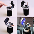 Car Ashtray with Led Light Lid