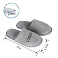 Coral Fleece Average Size Hotel Slippers